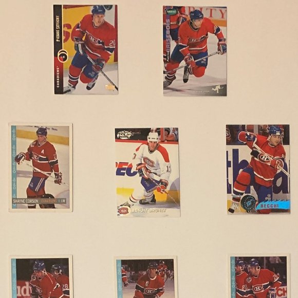 Montreal Canadiens Vintage NHL Hockey Cards - Lot of 16 - Roy, Koivu, Turgeon + - Picture 2 of 9